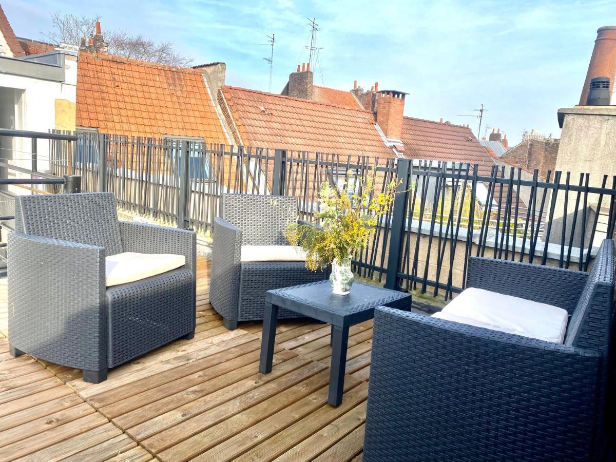 Appartement Leonard, Comme A La Maison - Vieux Lilla Esterno foto